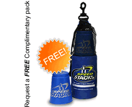 Complimentary Speed Stacks Set (Sport Stacking)