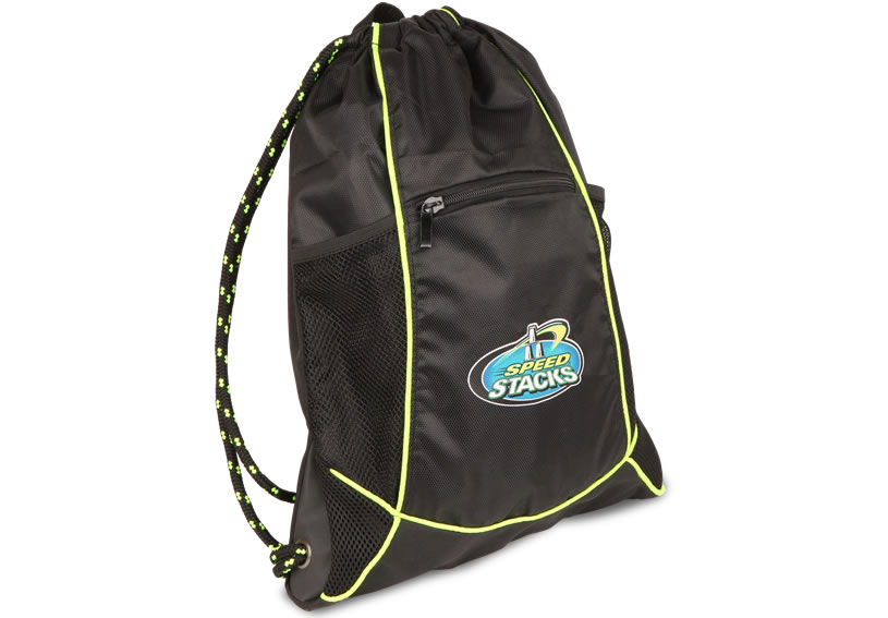 stackers black backpack