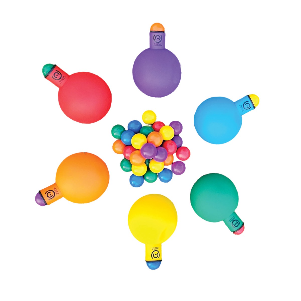 Speed Stacks Stompers Set of Six with 36 Balls