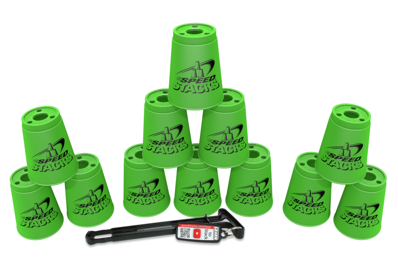 Speed Stacks Neon Green Set